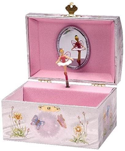 Music Box Iridescent Fairy Jewelry Box