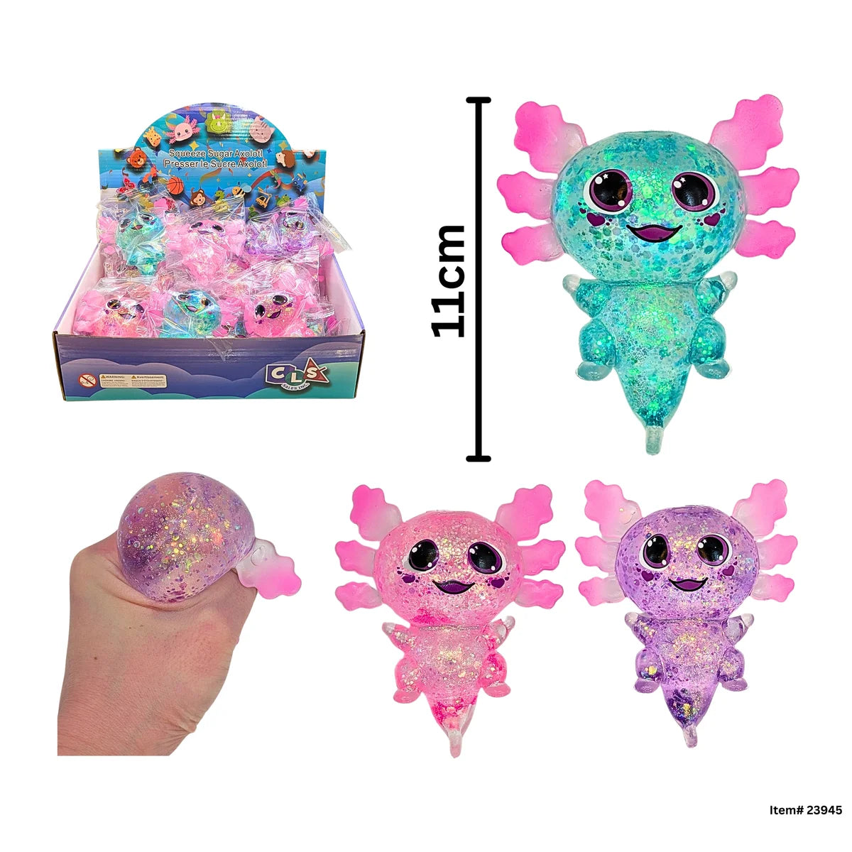 Squeeze Sugar Axolotl
