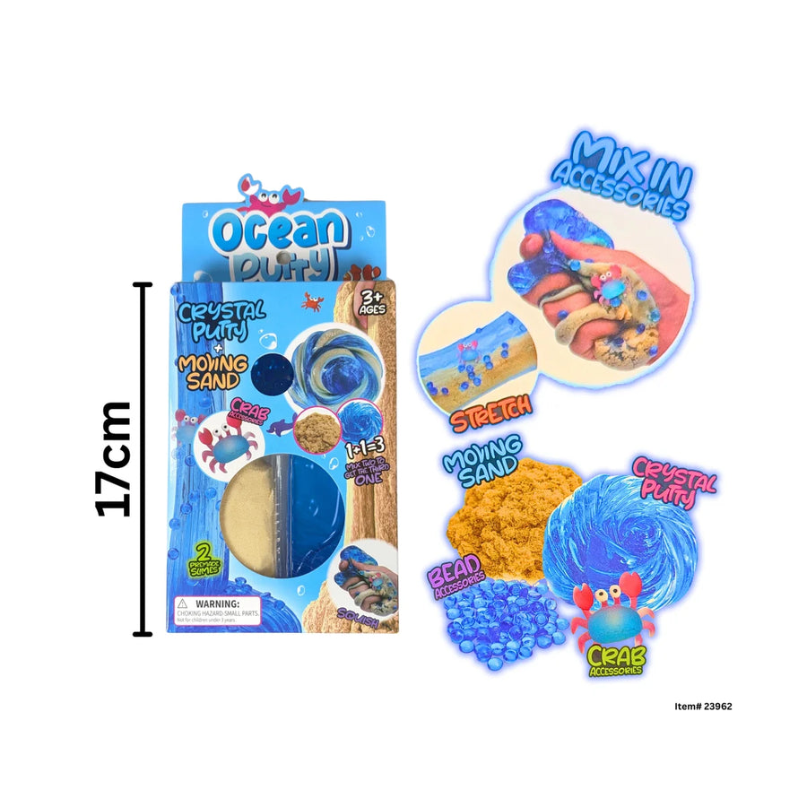 Ocean Crystal Putty & Moving Sand