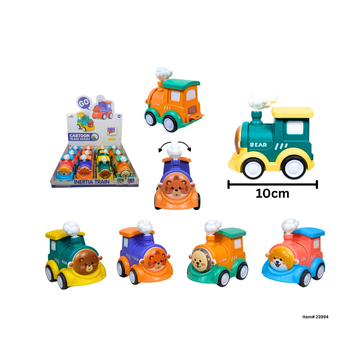 Friction Animal Train