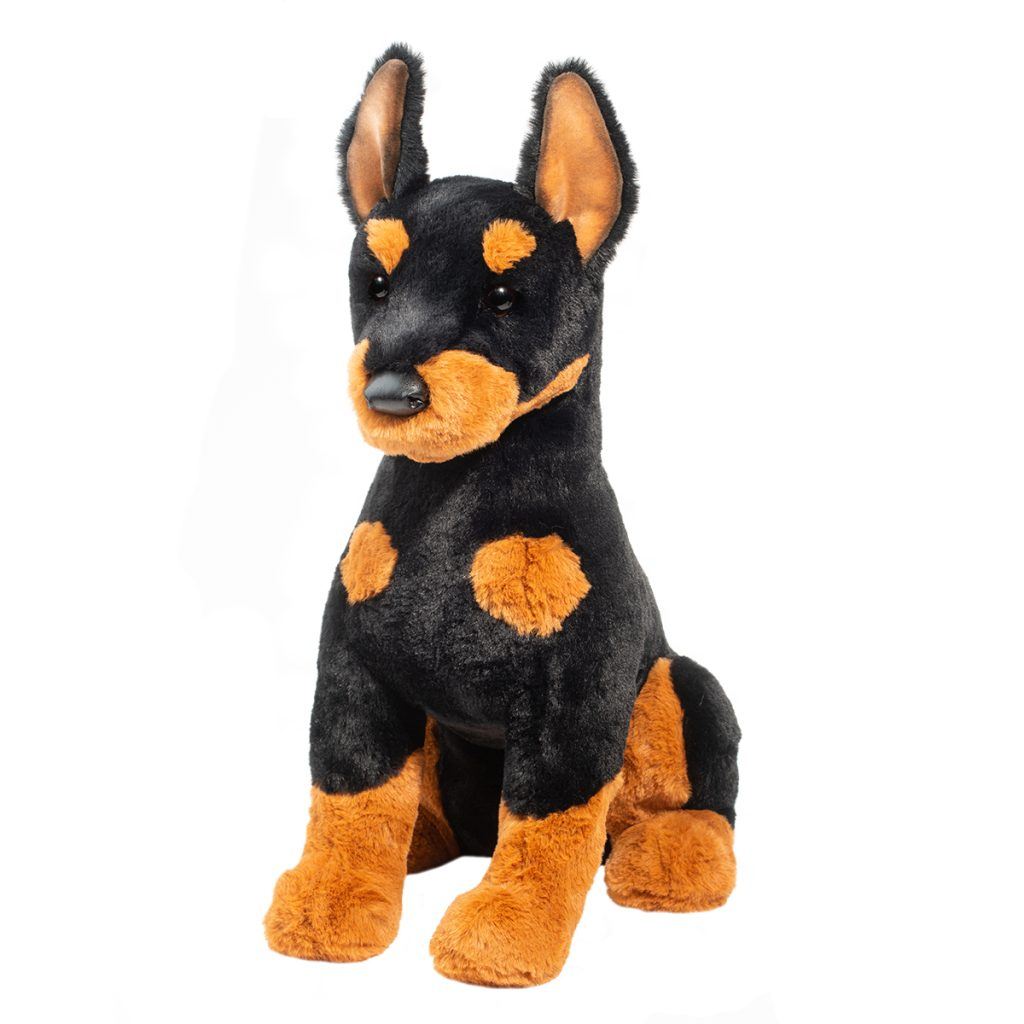 Douglas Toys Maverick Doberman DLux Plush