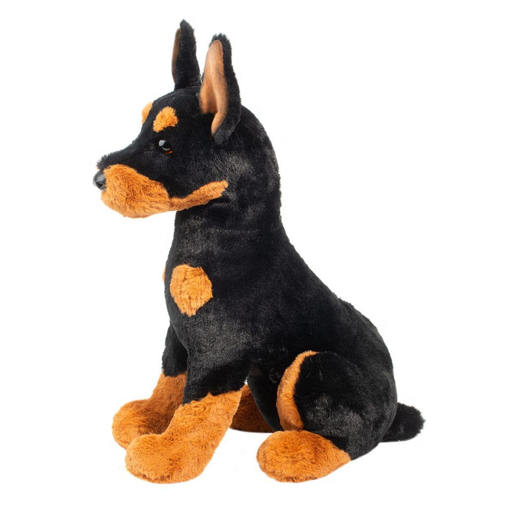 Douglas Toys Maverick Doberman DLux Plush