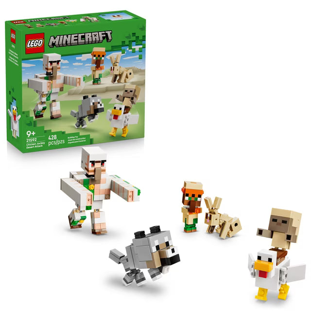 Lego Chicken Jockey Desert Attack - Lego Minecraft 21592