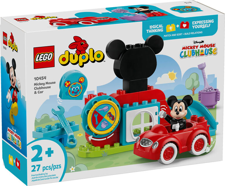 Lego Mickey Mouse Clubhouse Mickey Mouse Clubhouse & Car 10454