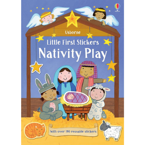 Usborne Little First Stickers Nativity Play