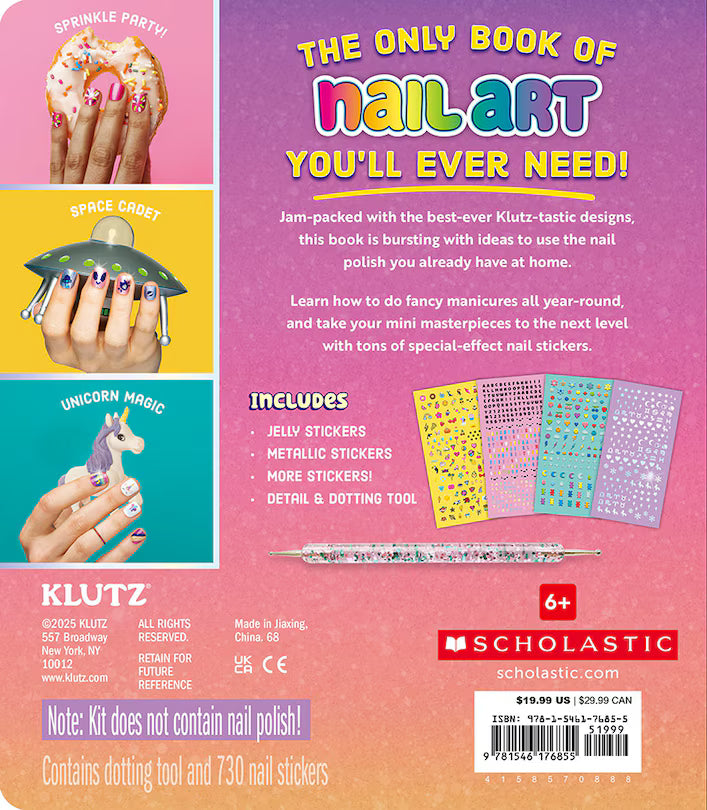 Klutz Book Of Nail Art