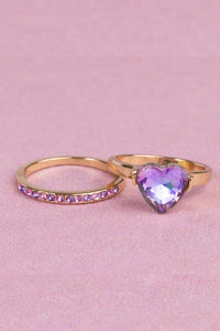Great Pretenders Boutique Chic Precious Purple Ring