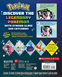 Klutz Pokemon Legendary Stained Glass