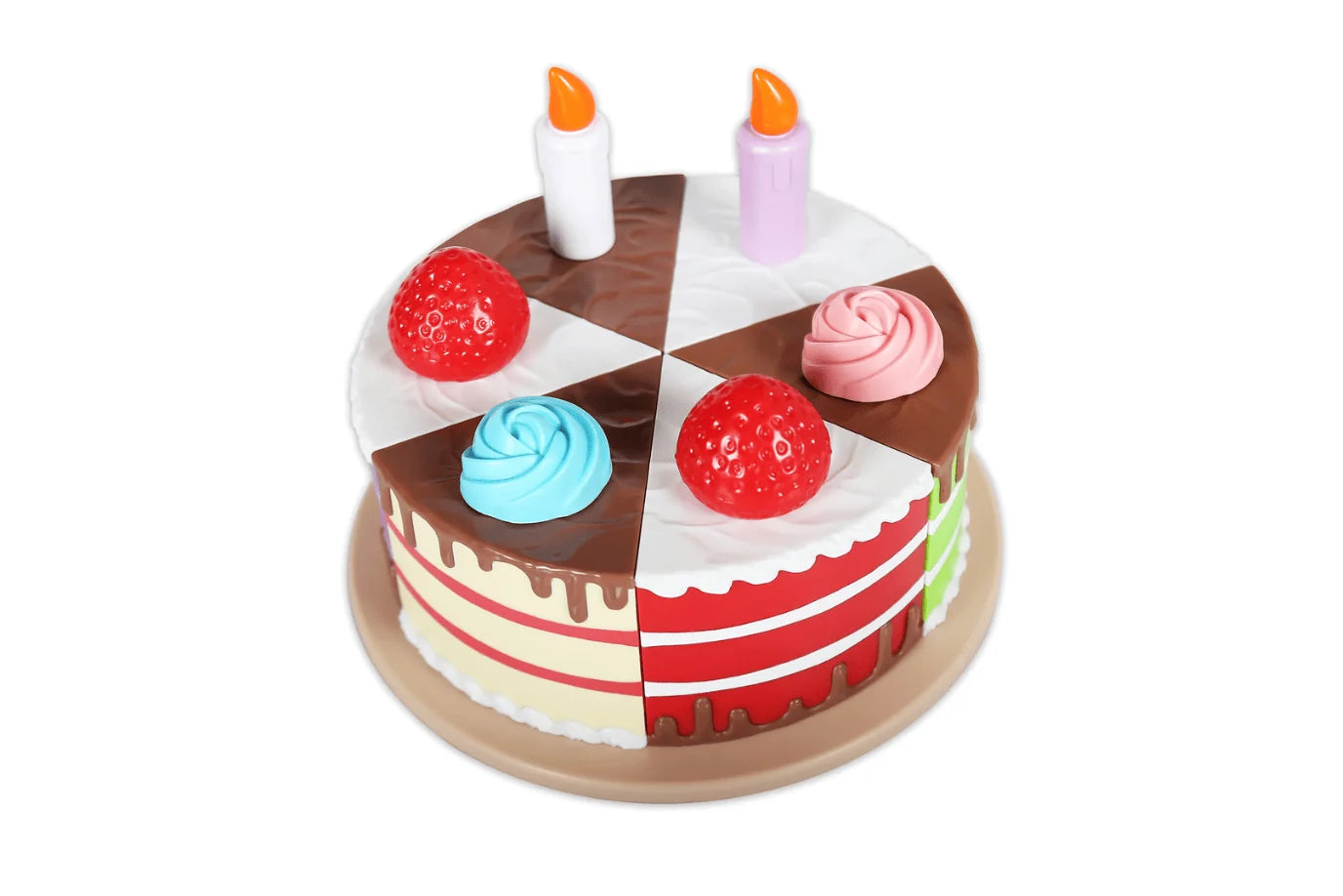 Popular Playthings Magnetic Bake & Play Cake Set