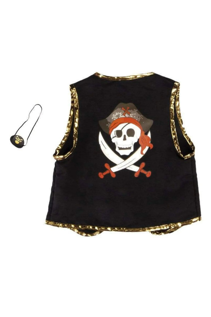 Great Pretenders 🍁Pirate Vest With Eye Patch 4-7 Years