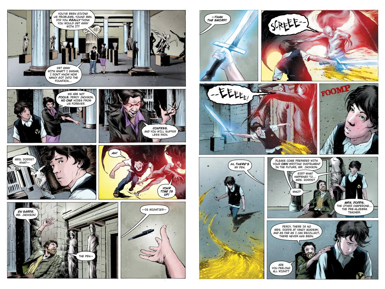 Lightning Thief: The Graphic Novel by Rick Riordan
