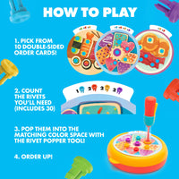 Educational Insights Design & Drill Rivet Pop Cafe