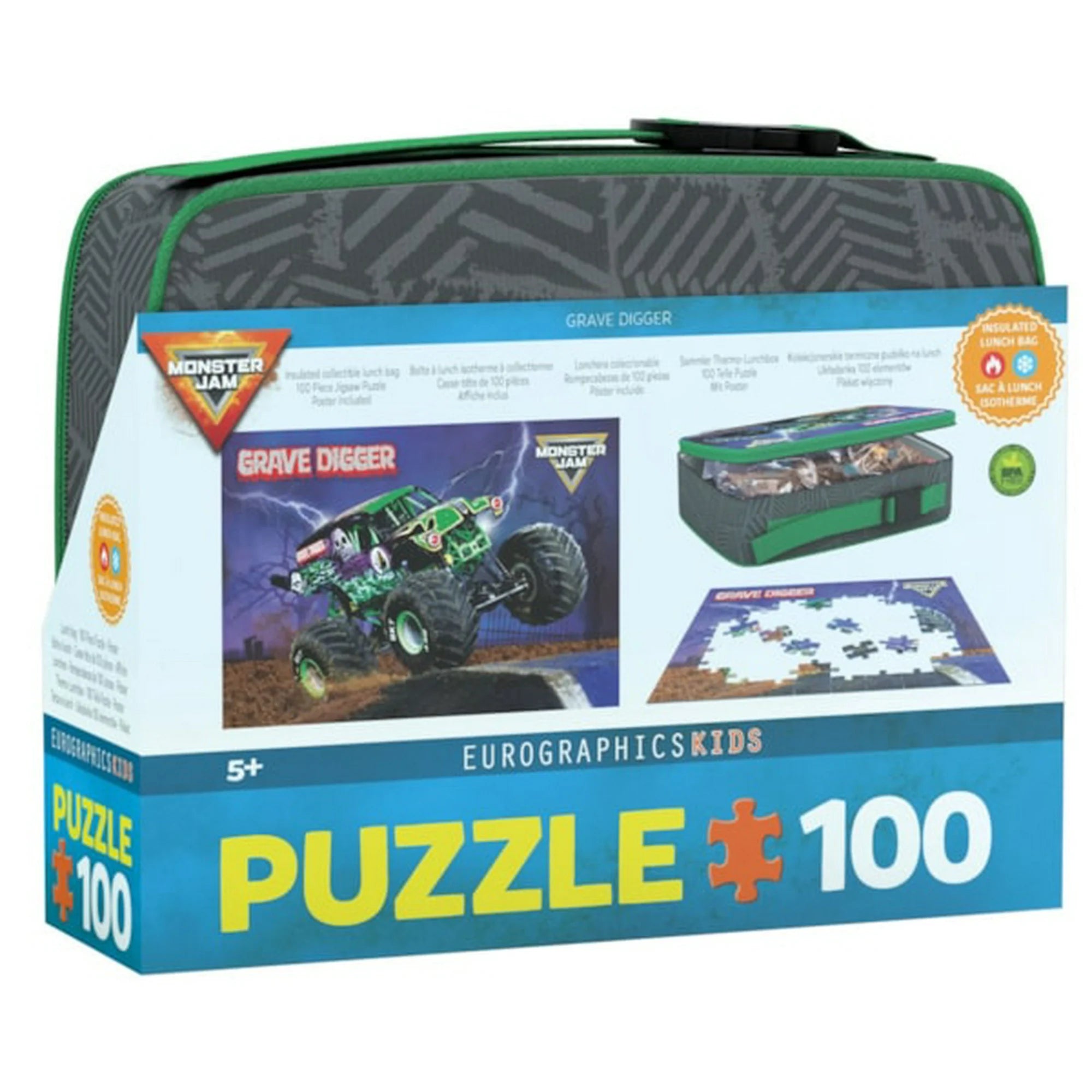 Eurographics Monster Jam Grave Digger 100Piece