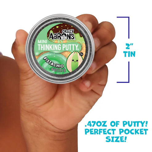 Crazy Aaron's Pistachio 2" Thinking Putty