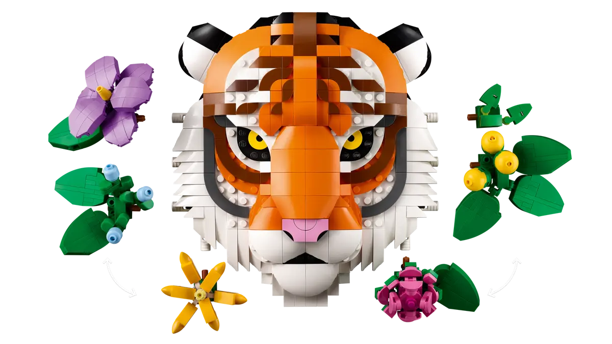 Lego Art The Fauna Collection - Tiger 31217