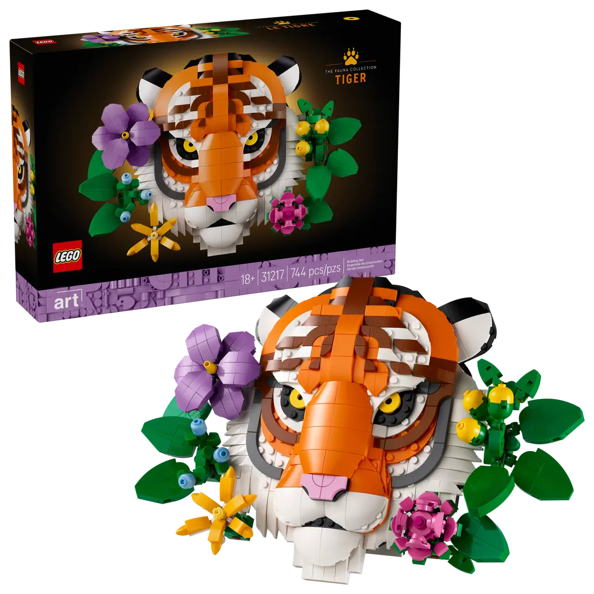Lego Art The Fauna Collection - Tiger 31217