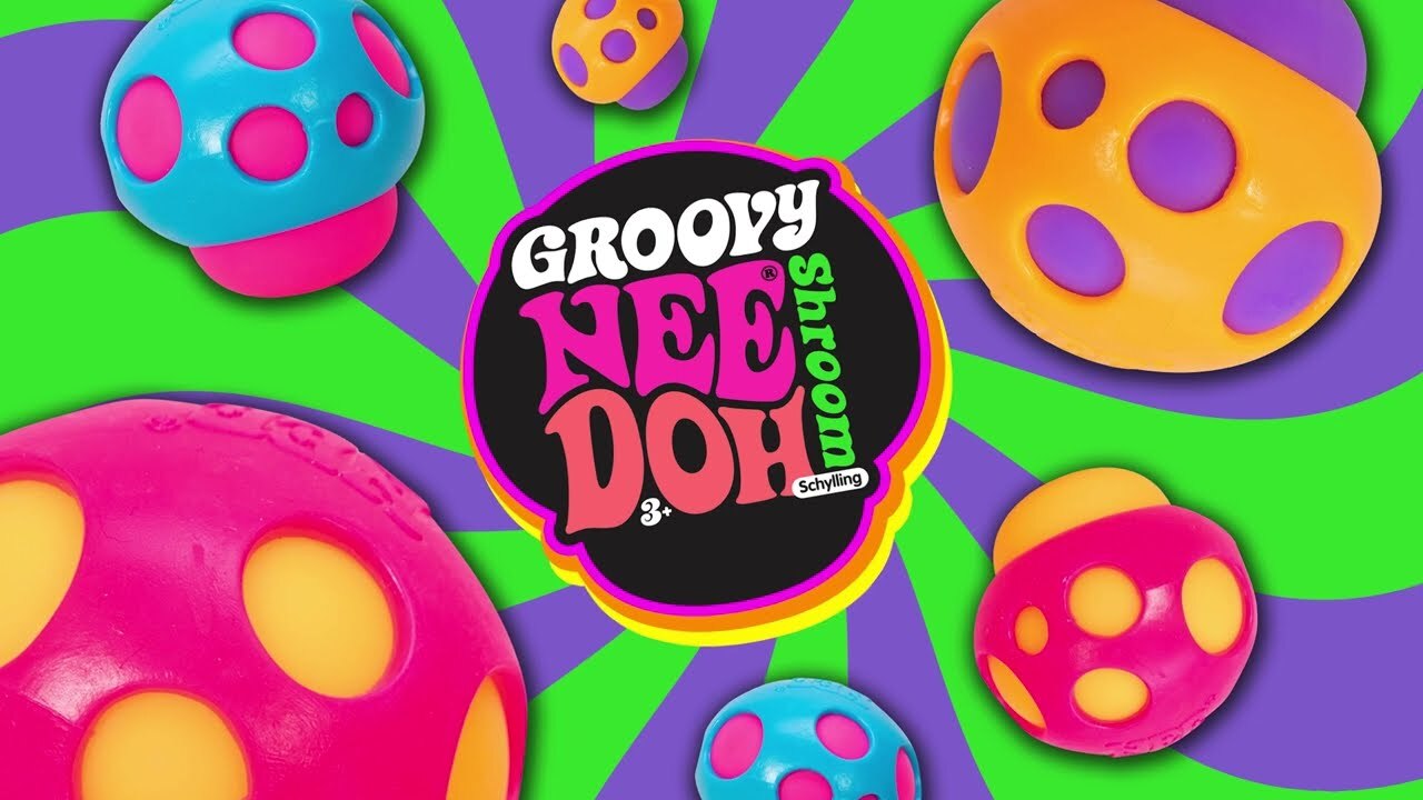 NeeDoh Groovy Shroom
