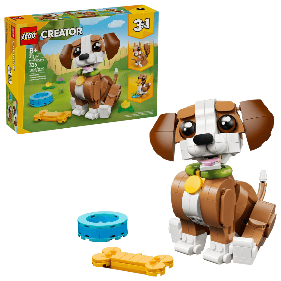 Lego Creator Cute Animals: Playful Puppy Dog 31382