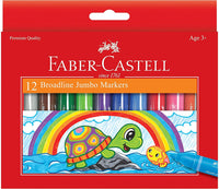 Faber Castell Broadline Jumbo Markers/12