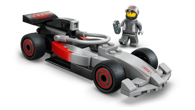 Lego Formula 1 F1 Display Truck With Audi F1 Race Car 60493