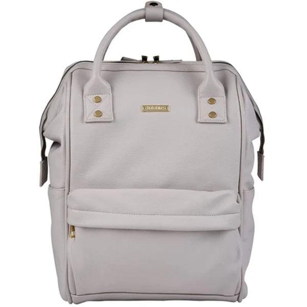 BABABING Backpack Diaper Bag - Grey Blush
