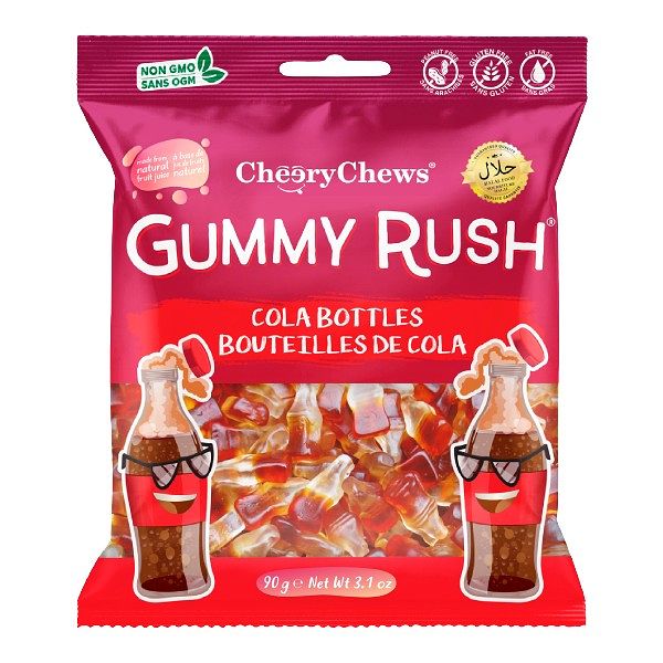Gummy Rush Cola Bottles