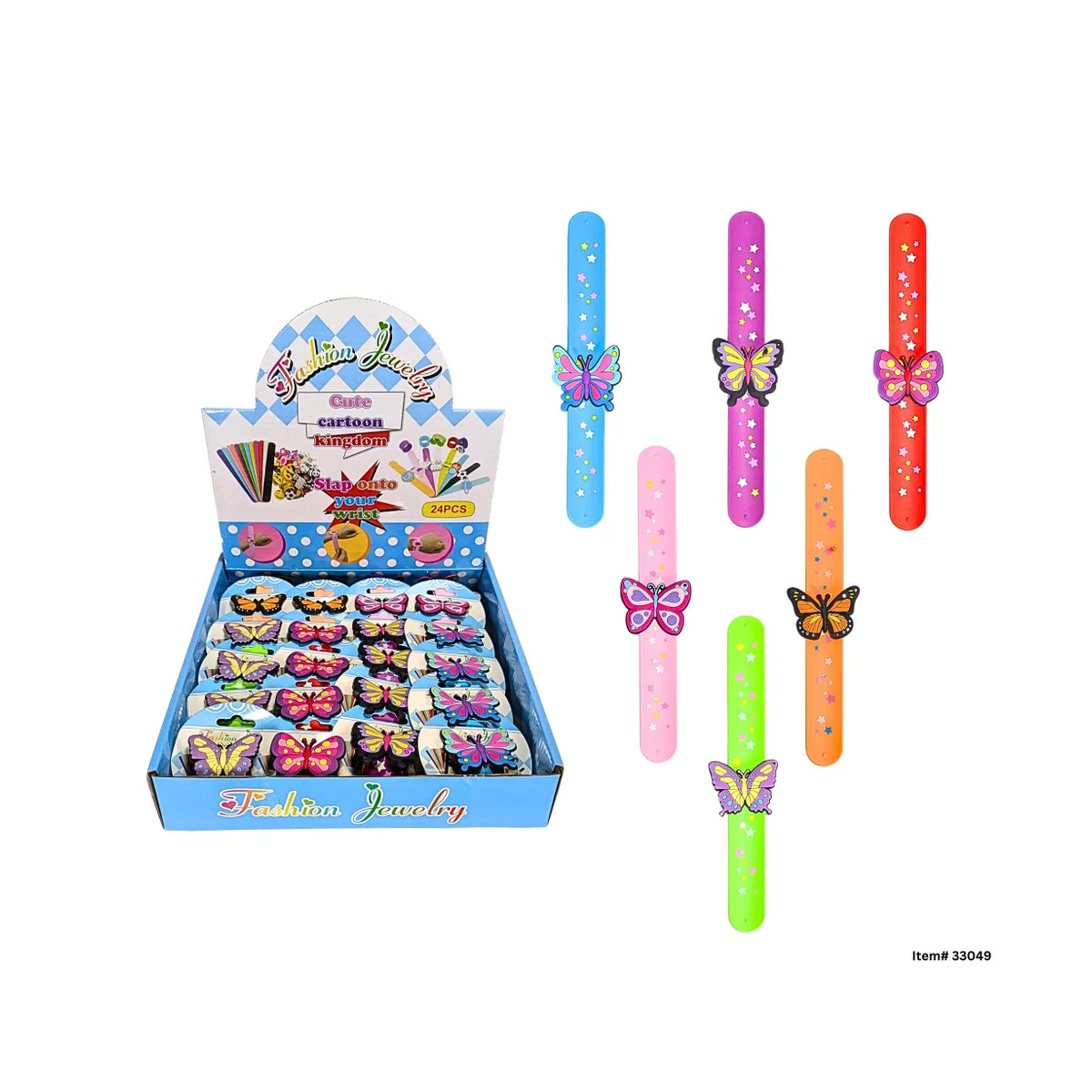 Butterfly Snap Bracelet