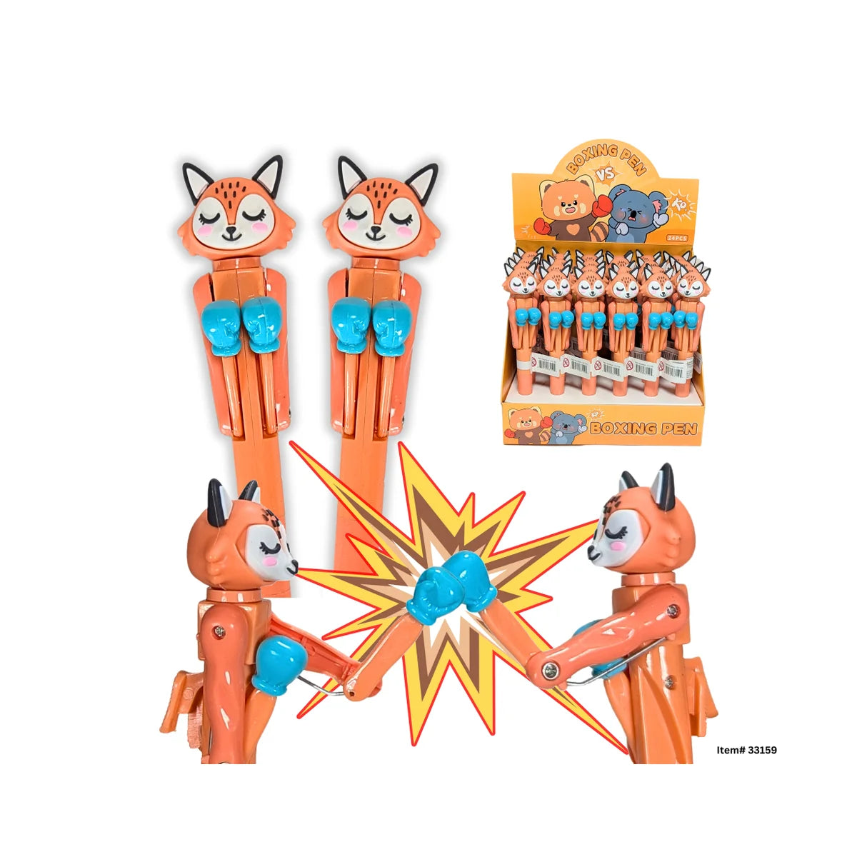 Fox Punching Pen