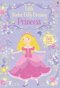 Usborne Little Sticker Dolly Dressing Princess