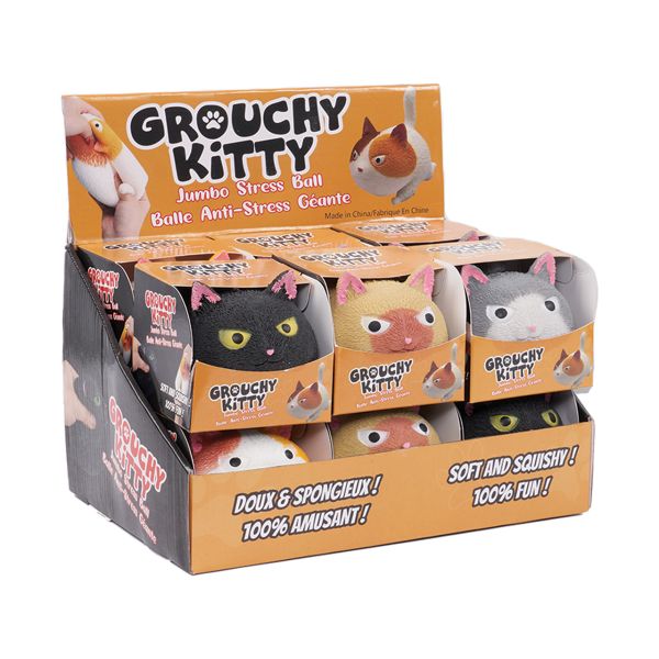Grouchy Kitty Stress Ball