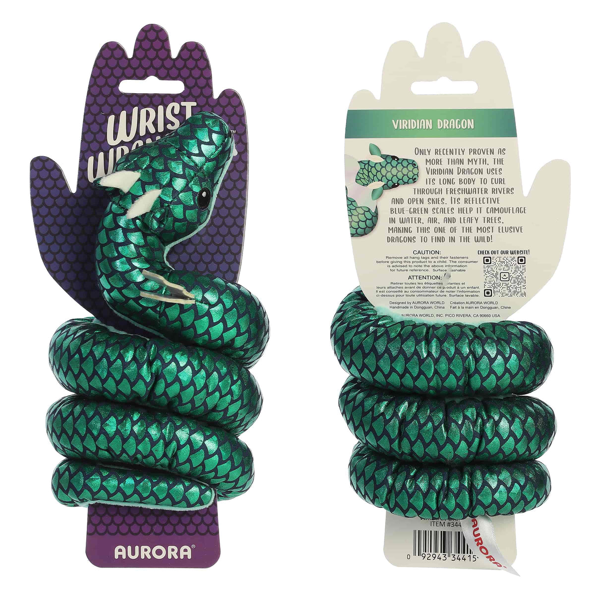 Aurora Wristlet Wranglers Viridian Dragon