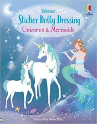 Usborne Unicorns & Mermaids Sticker Dolly Dressing