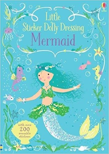 Usborne Little Sticker Dolly Dressing Mermaids
