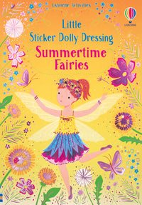 Usborne Summertime Fairy Little Sticker Dolly Dressing