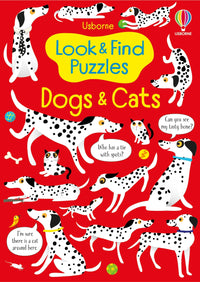 Usborne Look and Find Puzzles: Dogs and Cats