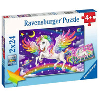 Ravensburger Unicorn & Pegasus 2 x 24pc