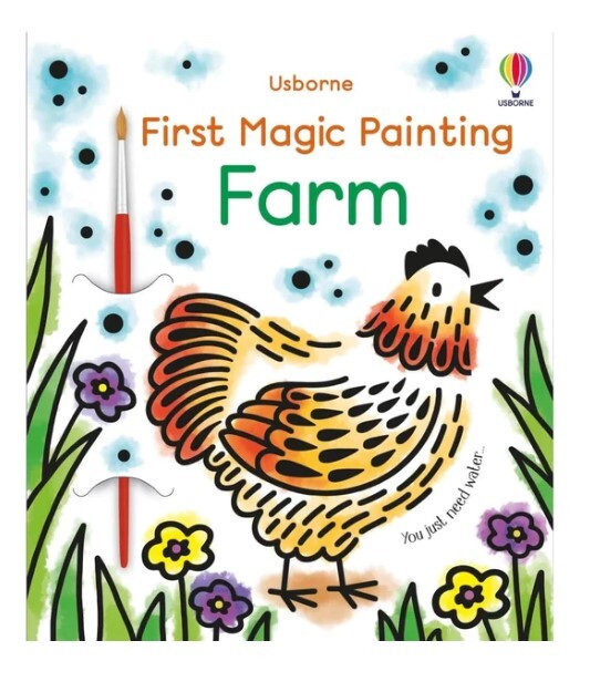 Usborne Farm My Very First Magic Painting Book