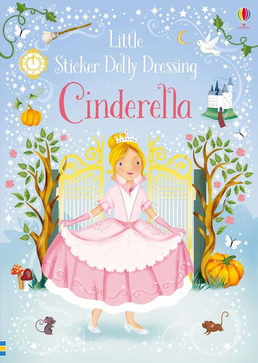 Usborne Cinderella Little Sticker Dolly Dressing