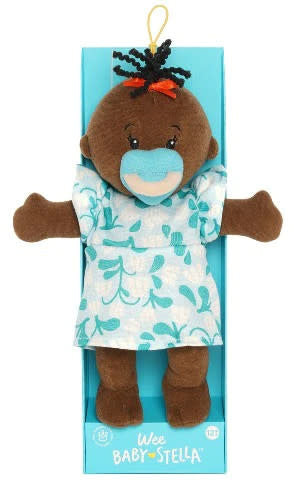 Wee Baby Stella Brown with Black Wavy Tuft