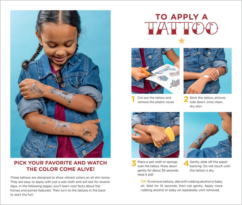 Tattoos That Teach Happy Herd of Horses & Ponies