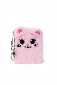 Great Pretenders Cat Mini Furry Keychain Journal