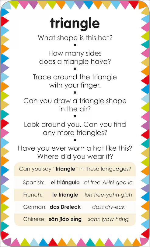 Dk Books Colours And Shapes: My First Touch And Feel Cards