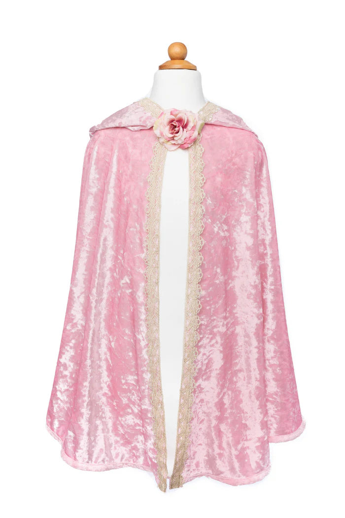 Great Pretenders Deluxe Pink Rose Princess Cape