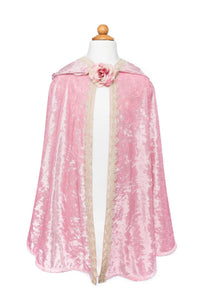 Great Pretenders Deluxe Pink Rose Princess Cape
