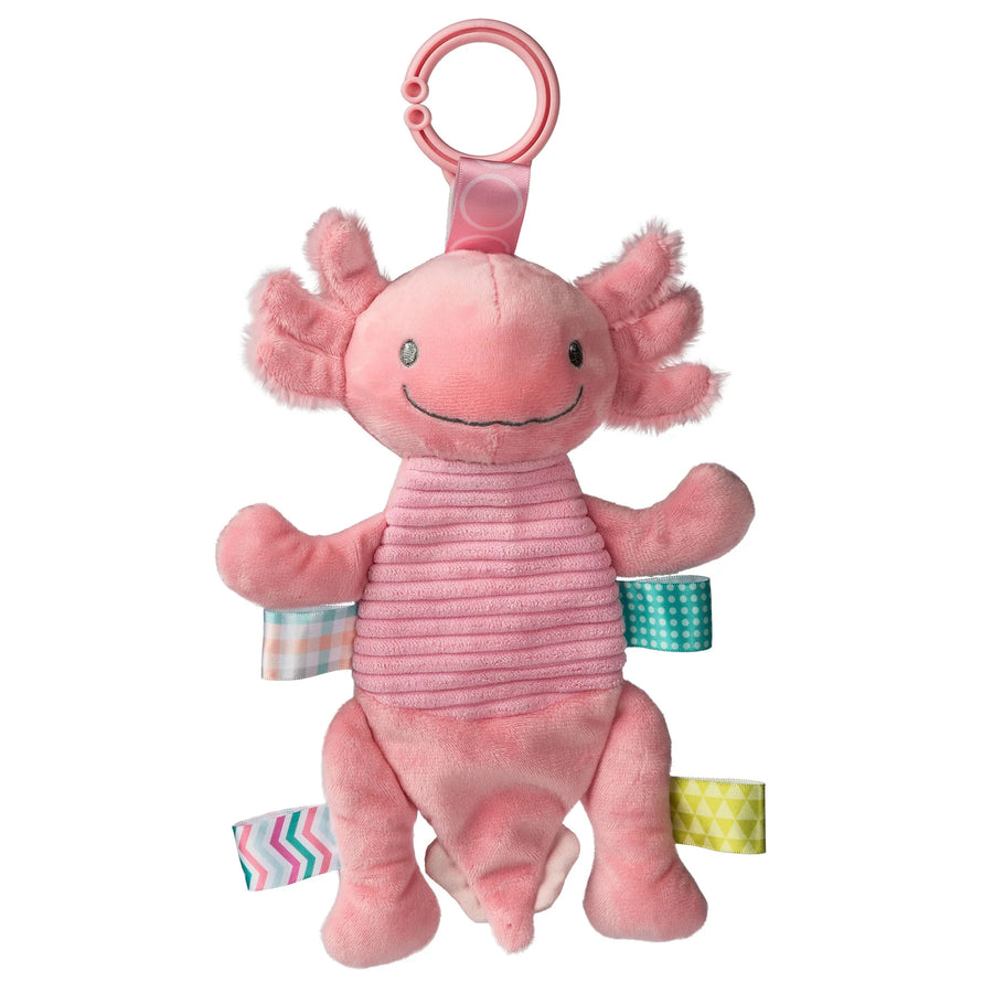 Mary Meyer Pink Axolotl Taggies Crinkies