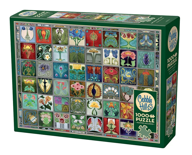 Cobble Hill Art Nouveau Tiles | 1000 Piece