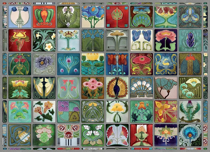 Cobble Hill Art Nouveau Tiles | 1000 Piece