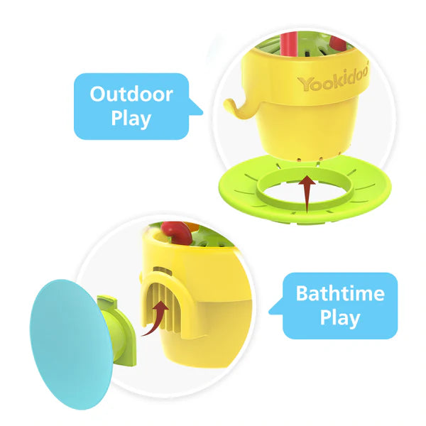 YOOKIDOO Peek-A-Bee Tub Flower