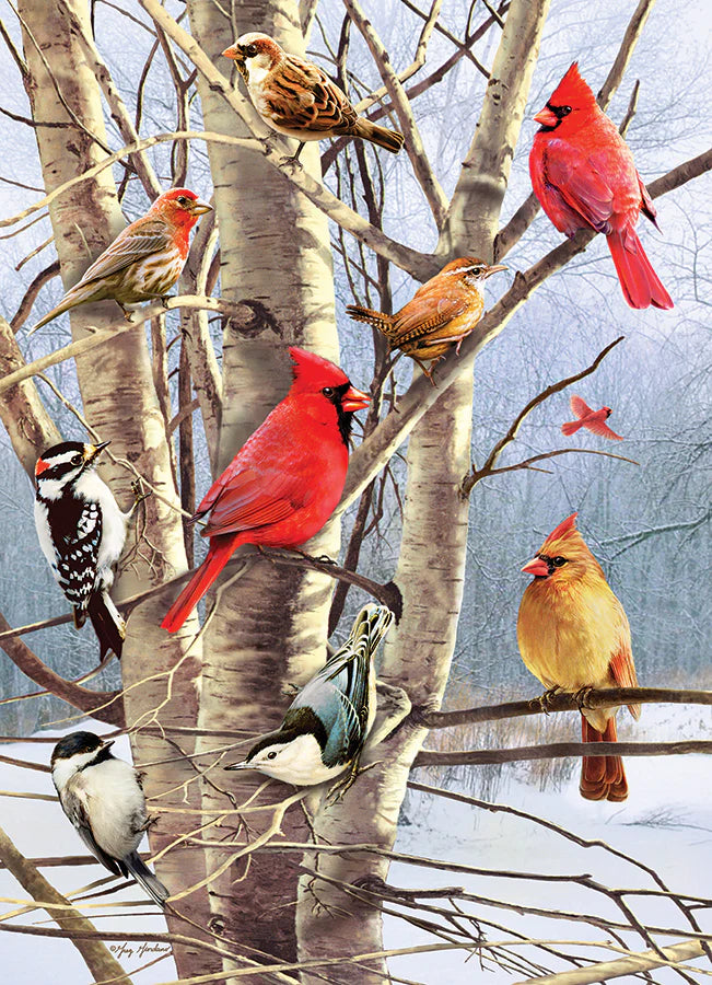 Cobble Hill Winter Birds 1000 Piece