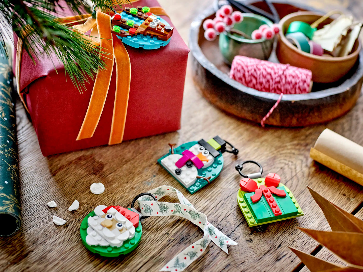 Lego Seasonal Christmas Ornament Selection 40744